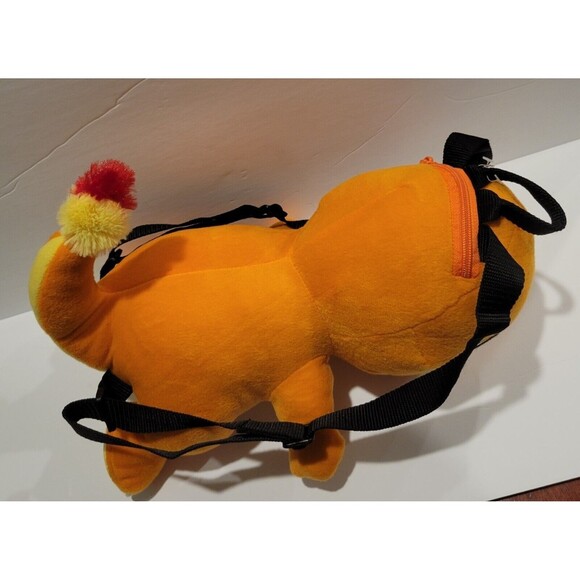 Pokemon Charmander Plush Backpack 15" Adjustable Straps New without Tags - Picture 8 of 11